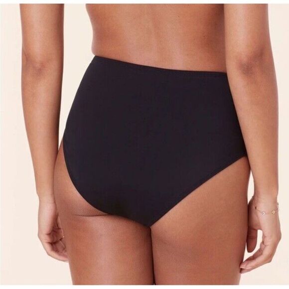 NWT Andie Swim The Girl Short Bottom Eco Nylon in Black Size XXL - Picture 2 of 8